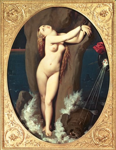 Angelica in Ketten, 1859 von Jean Auguste Dominique Ingres